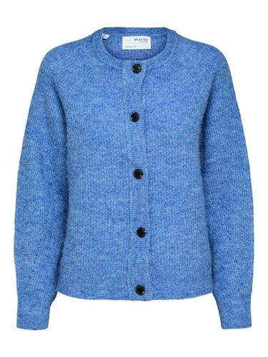 Tröjor&Koftor - Slflulu knit short cardigan – ultramarine