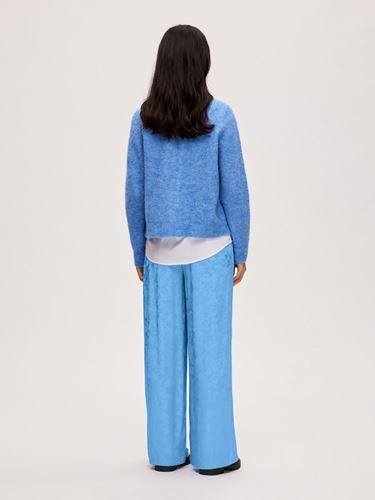 Tröjor&Koftor - Slflulu knit short cardigan – ultramarine