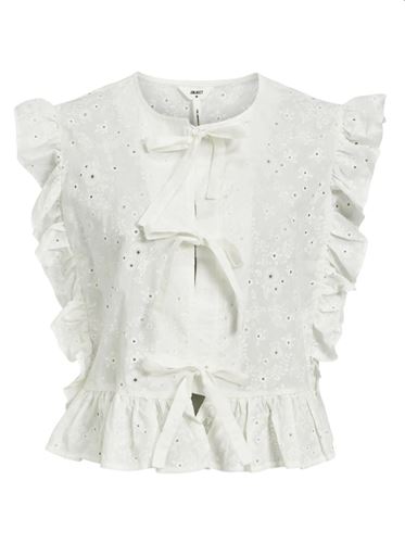 Blusar/skjortor - Objcilie top – Cloud Dancer