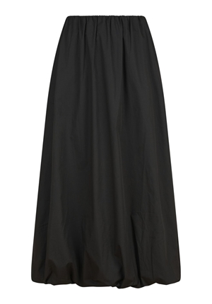Kjolar - Ober long balloong skirt – Black