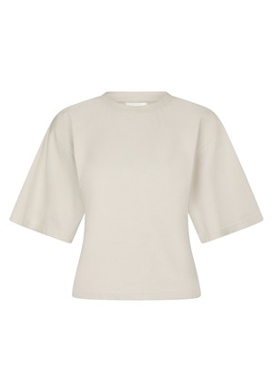 Toppar - Asha boxy tee – Ivory