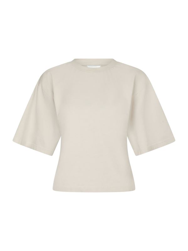 Toppar - Asha boxy tee – Ivory