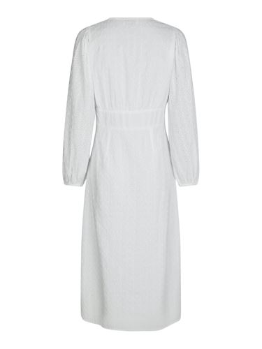 Klänningar - Alto embroidery dress – White