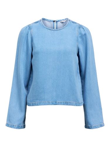 Toppar - Objframe Top – Light Blue Denim