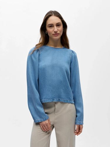 Toppar - Objframe Top – Light Blue Denim