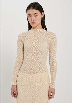 Tröjor/Koftor - Rosalina top – beige