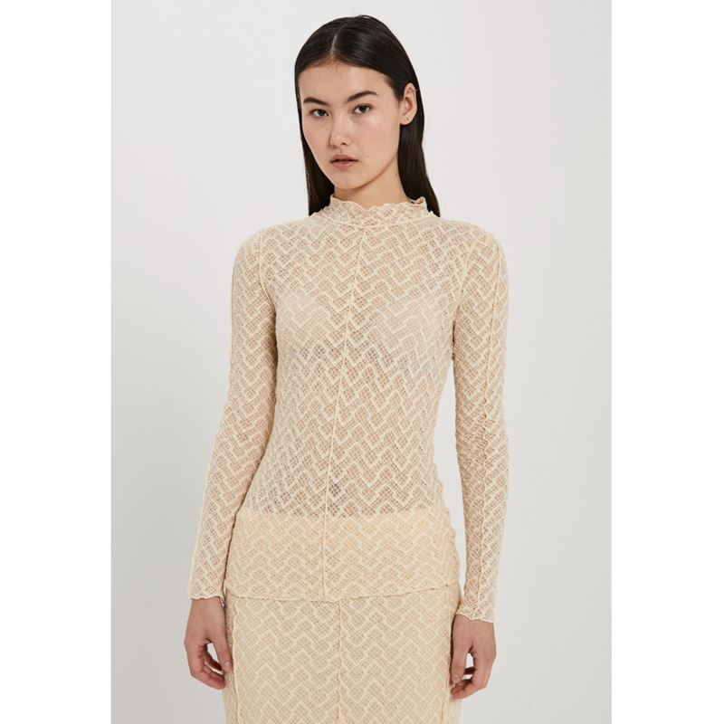 Tröjor/Koftor - Rosalina top – beige