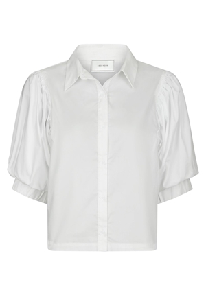 Blusar/Skjortor - Etta poplin shirt – White