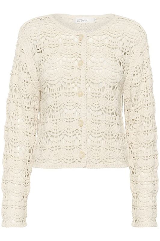 Tröjor/Koftor - KBVegalisa Cardigan – Egret