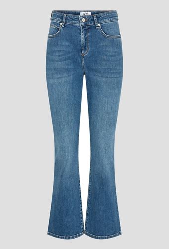 Byxor - Ivy-Johanna Kick Flare Wash Copenhagen – Denim Blue