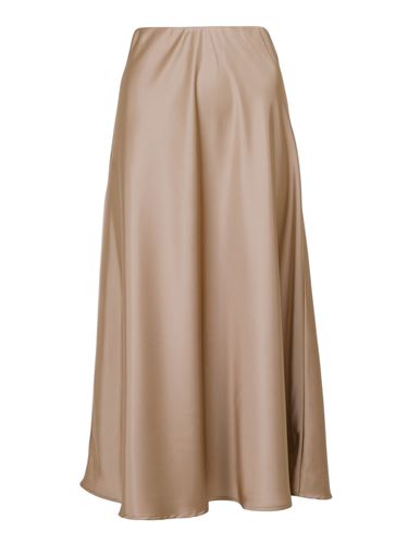 Kjolar - Bovary  sateen skirt – camel