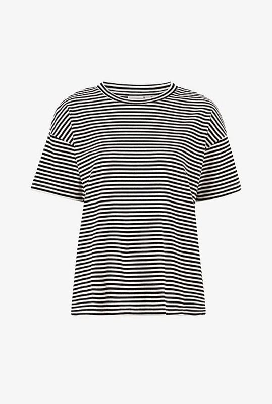 Toppar - Vijada t-shirt – eggnog/black