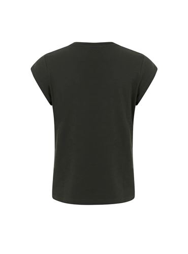 Toppar - CC Heart basic v-neck t-shirt – Black