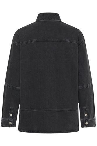Kavajer/Ytterplagg - JunaIW shirt – Dark grey