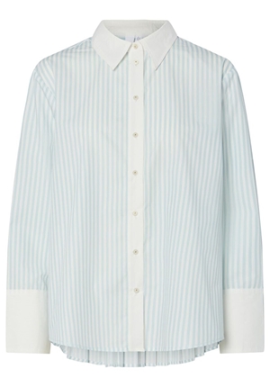 Blusar/Skjortor - Yasroya Shirt – Star White/W. Skyway