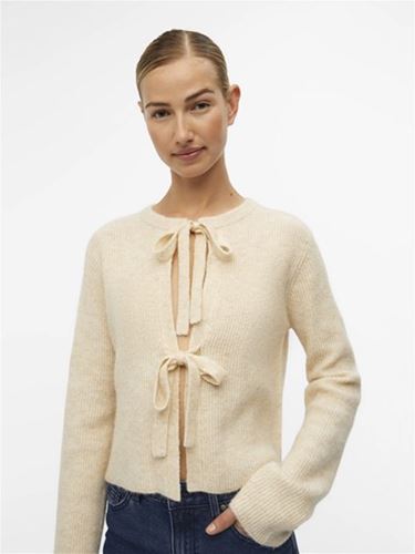 Tröjor/Koftor - Objparvi knit cardigan – Sandshell