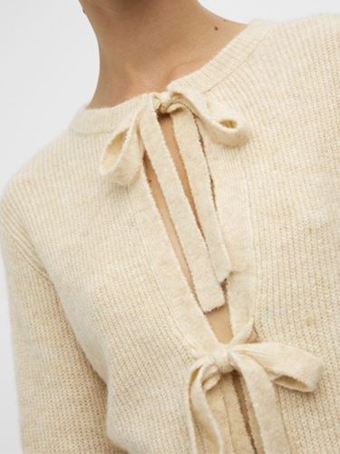 Tröjor/Koftor - Objparvi knit cardigan – Sandshell