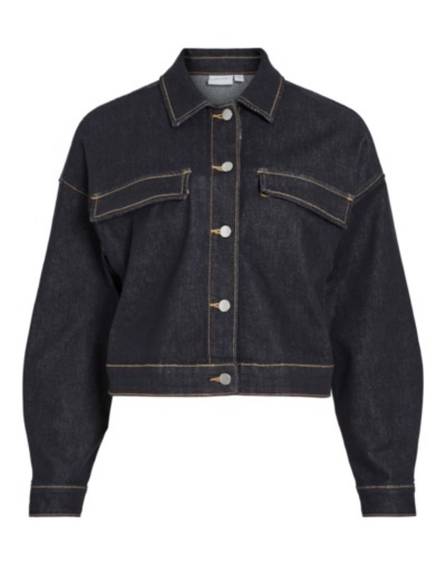 Kavajer/Ytterplagg - Vimensina denim jacket – dark blue denim