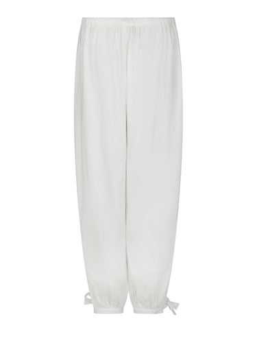 Byxor - Elyse s voile balloon pants – White