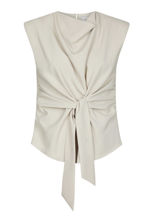 Toppar - Katarim crepe top – Ivory