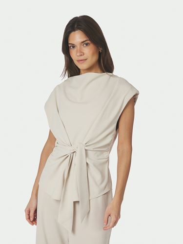 Toppar - Katarim crepe top – Ivory