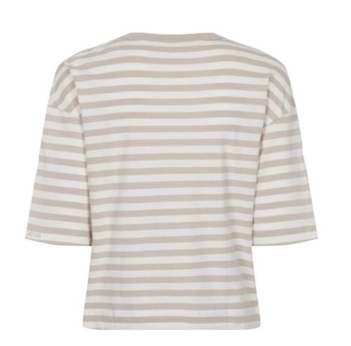Tröjor&Koftor - ESSSigne striped boxy t-shirt – chateau stripe