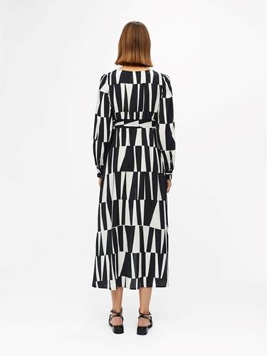 Klänningar/Tunikor - Objtaro long dress – black/sandshell