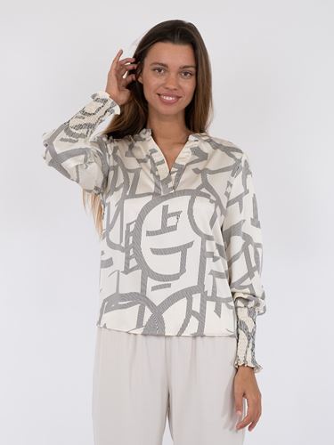 Blusar/Skjortor - Landa Line Shapes Blouse – Off White