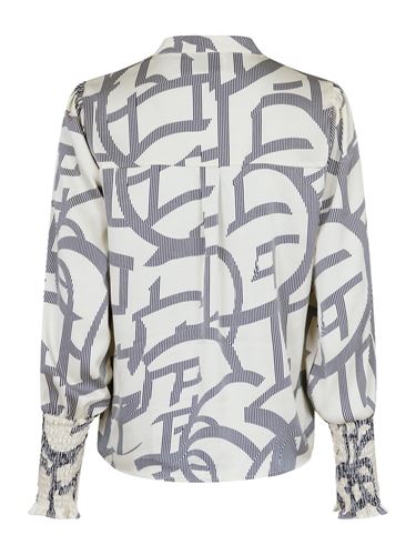 Blusar/Skjortor - Landa Line Shapes Blouse – Off White
