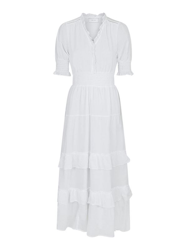 Klänningar - Sophie S Voile Dress – White