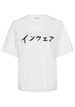 Toppar - AlistonIW T-shirt – Pure white