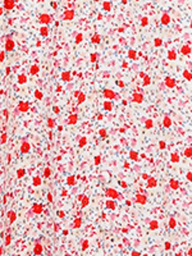 Klänningar - Timma sweet floral dress – red