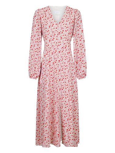 Klänningar - Timma sweet floral dress – red