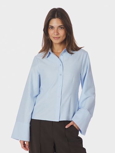 Blusar/Skjortor - Rosa oxford shirt – Light blue