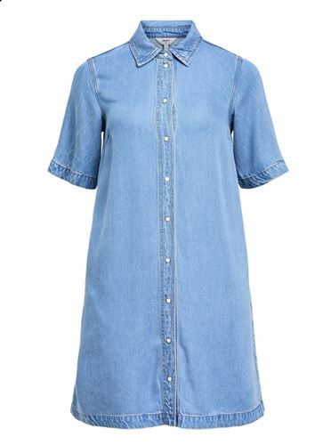 Klänningar - Objframe denim dress – Light blue