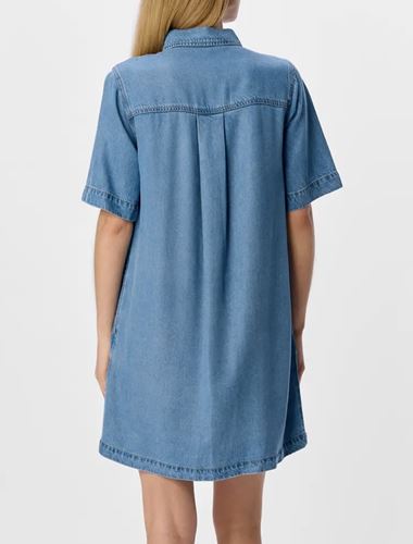 Klänningar - Objframe denim dress – Light blue