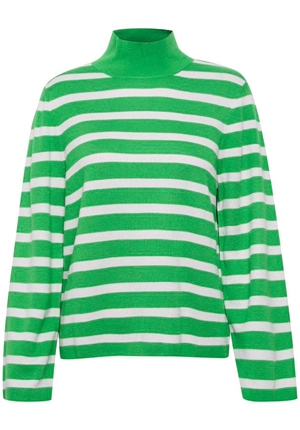 Tröjor/Koftor - MusetteIW Pullover – green / white