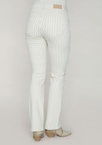 Byxor - Como long striped pant – Pure w/stripe