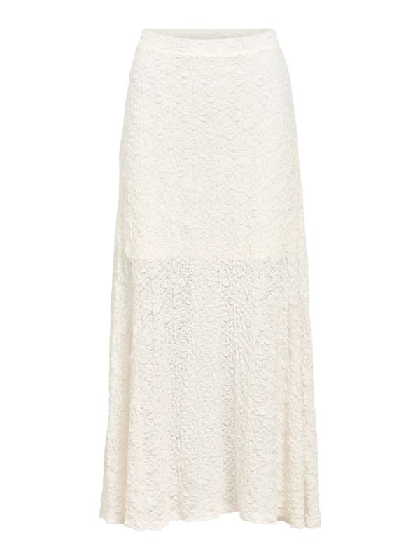 Kjolar - Objmilika long skirt – Cloud Dancer