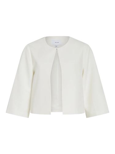 Kavajer/Ytterplagg - Vigery o-neck ¾ bolero – Cloud dancer