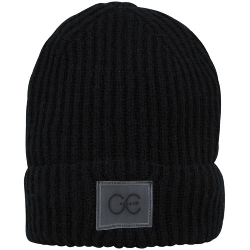 Accessoarer - CC Heart bella solid beanie – Black