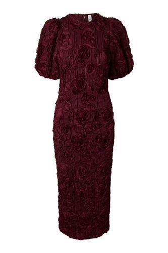 Klänningar - Yaslinnea Long Dress – Maroon Banner