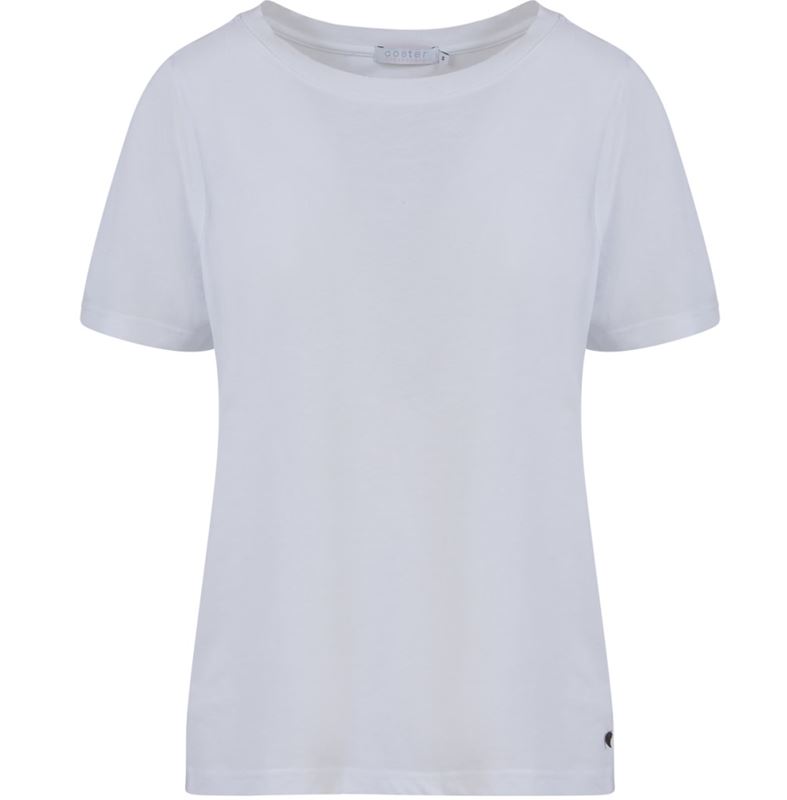 Tröjor/Koftor - T-shirt with pleats – White