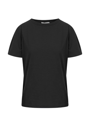 Tröjor/Koftor - T-shirt with pleats – black