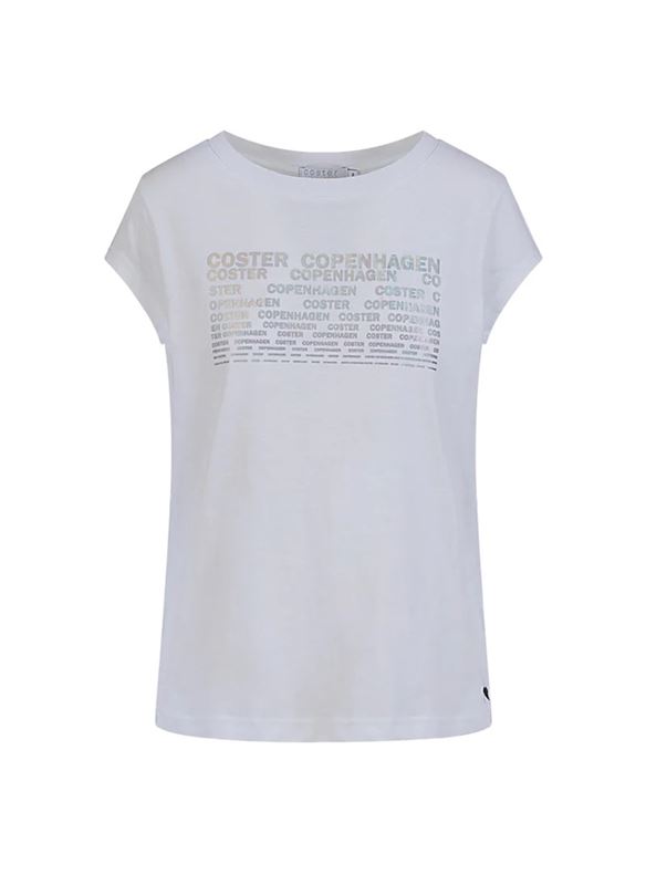 Tröjor/Koftor - T-shirt with Coster print – white