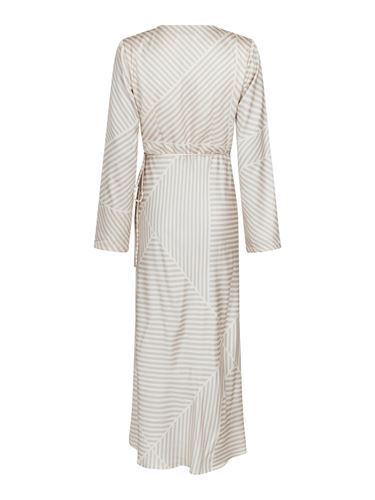 Klänningar/Tunikor - Amber Mix Lines Dress – Sand
