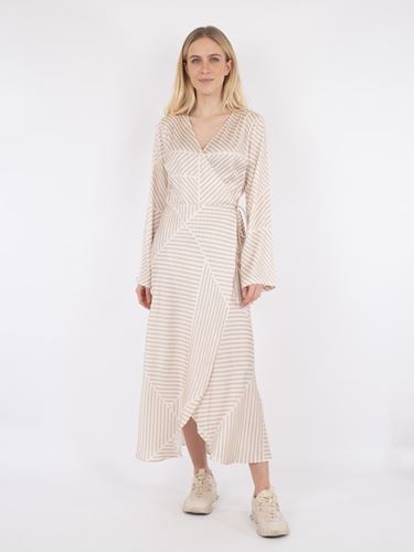 Klänningar/Tunikor - Amber Mix Lines Dress – Sand