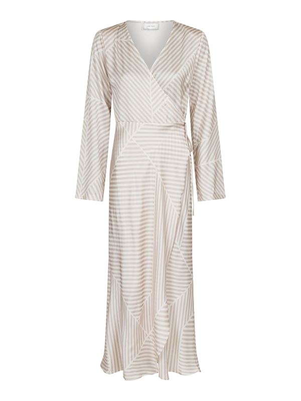 Klänningar/Tunikor - Amber Mix Lines Dress – Sand