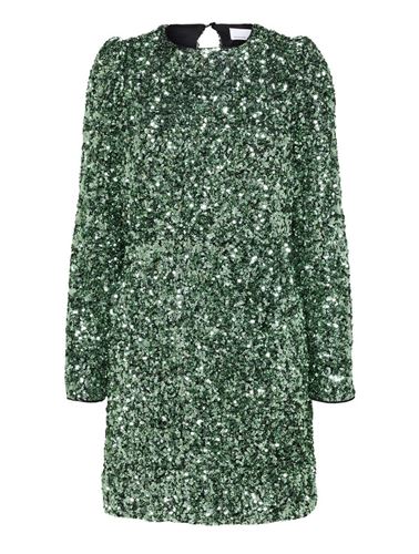 Klänningar - Slfcolyn short sequins dress – Loden frost