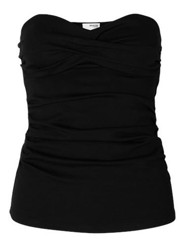 Toppar - Slfira bandeau top – Black